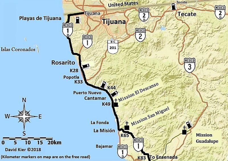 Baja map