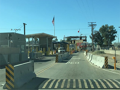 Los Algodones Border Crossing