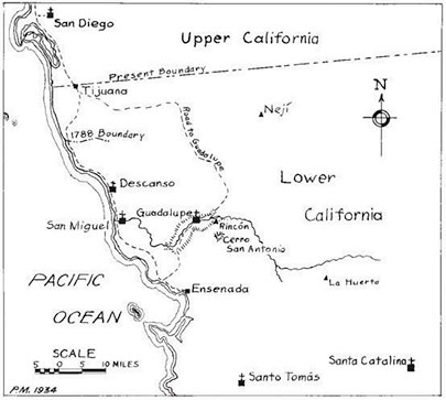 Descanso Region Map