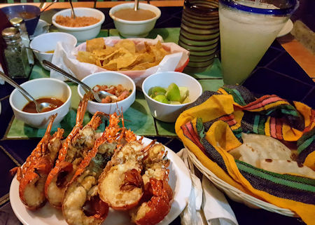 Puerto Nuevo Lobster