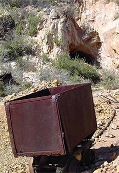 San Juan Mine Car