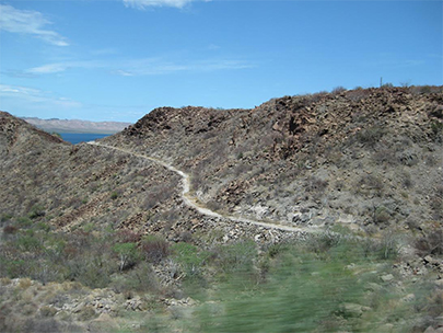 Old Road Through The Hills