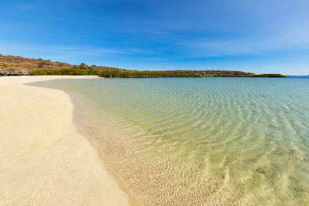 Sand spit Baja