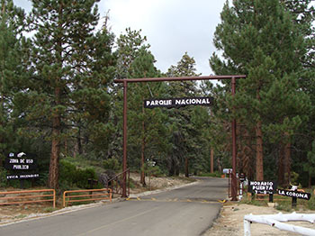 San Pedro Mártir Park Entrance