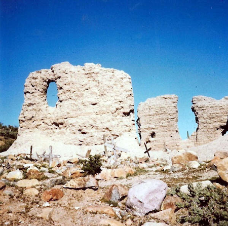 Mission San Fernando de Velicatá in 1974